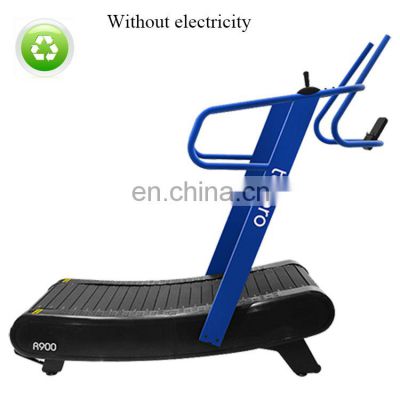 gym commercial treadmill wide runway large running fitness equipment/commercial or home Curved treadmill & air runner