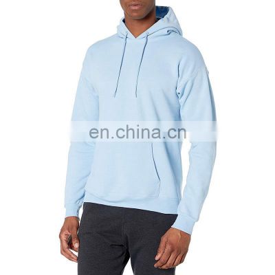 Plus size OEM Free Sample Men's Pullover EcoSmart Hooded Sweatshirt Long Sleeve Printed Oversize Pullover Hoodies S-5XL