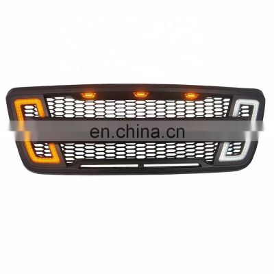 4x4 Car Front Grill for F150 04-08 with LED Light Turn Light