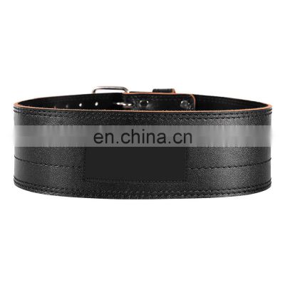 Factory Direct Supply 100% Top High Quality Custom Logo Printed weightlifting Leather Belts For Unisex