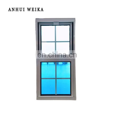 NFRC certificate vinyl windows American pvc single hung window adjustable house window vent