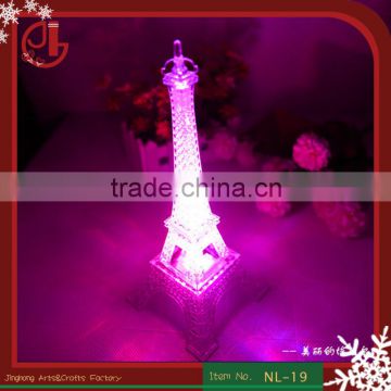 Light Up Toys Romantic Eiffel Tower Led Night Lights Party Decoration