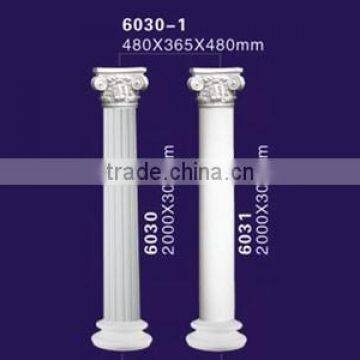 2015 new fashoin low price artificial marble column for decoration 6030