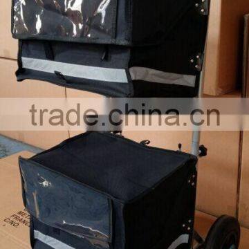 utility folding trolley with waterproof bag