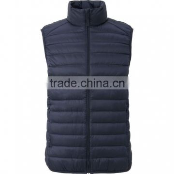 custom 100% polyester down vest for men wholesale