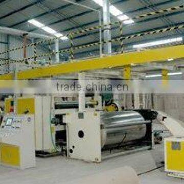 Automtic machine for making 3ply 5ply corrugated cardboard
