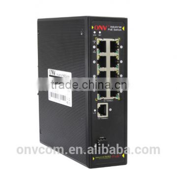 waterproof ethernet switch Industrial PoE Switch,fiber ethernet switch Industrial PoE Switch,8 ports 240W Industrial PoE Switch