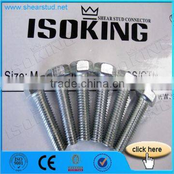 4.8 Grade Galvanized Bolts Nuts Washer