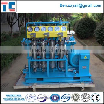 Oil Free medical High Pressure Oxygen Compressor Nitrogen Compressor H2 Compressor Helium Compressor Booster (GOW-50/4-150CE)