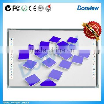 98 Inch Free Standing Infrared Interactive Whiteboard Used For Classroom