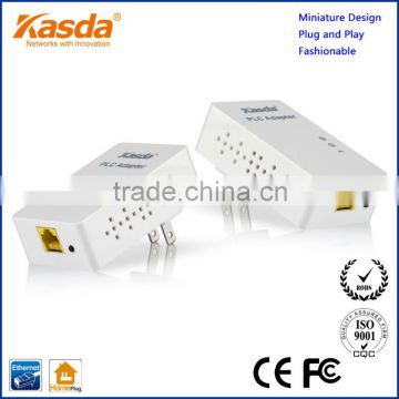 Kasda plug and play wired 200Mbps plc adapters