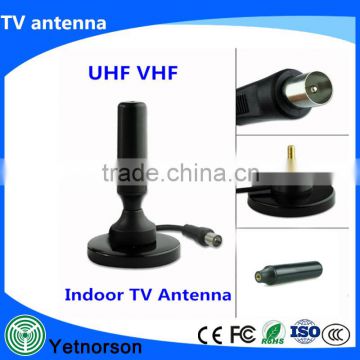 High gain 30dbi Car DVB T2 Digital TV Receiver antenna 470-862mhz with F male connector