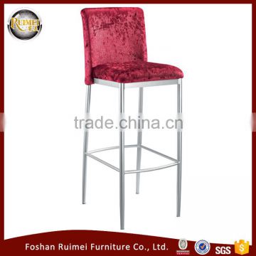 Wholesale Modern Metal Aluminum High Kitchen Bar Chair
