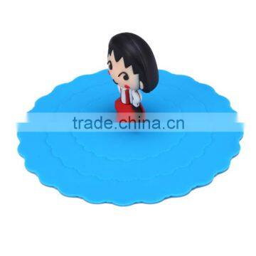 food grade customized silicone cup lids