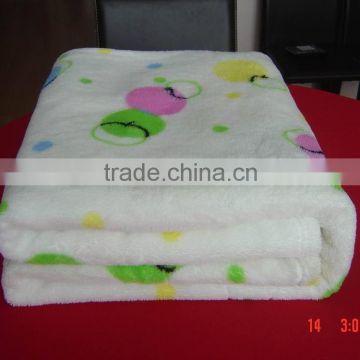 hot sale super soft touch beautiful printed coral fleece blanket
