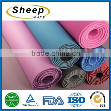 Wholesale custom mat fabric wide yoga mat