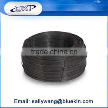 High Quality Black Round iron wire for Binding Tie