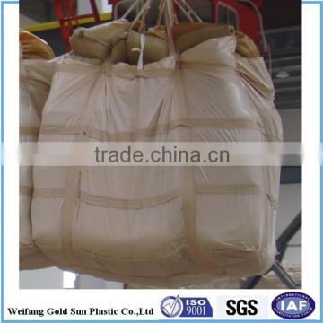 polypropylene baffle big bag for transfer goods in 1 ton 1.5ton 2 tonpp big bag