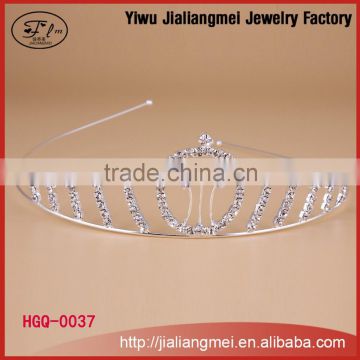 Wholesale new wedding headdresses cheap beauty pageant tiaras and crown of the bride wedding