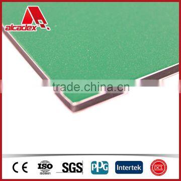 Alcadex 4mm colorful aluminum composite panel pvdf acm acp sheet