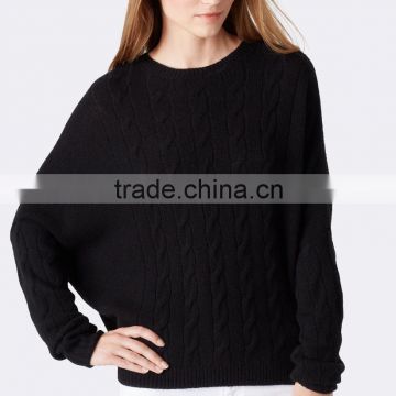 15PKCAS75 2016 Cabled 100% cashmere sweater
