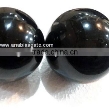 Black Obcididan Ball / Natural Black Obcididan Sphere / Black Obcididan Sphere Ball