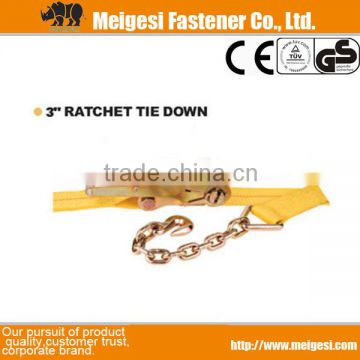 3" Ratchet Tie Down, China manufacturer high quality good price cheaper facotry supply price