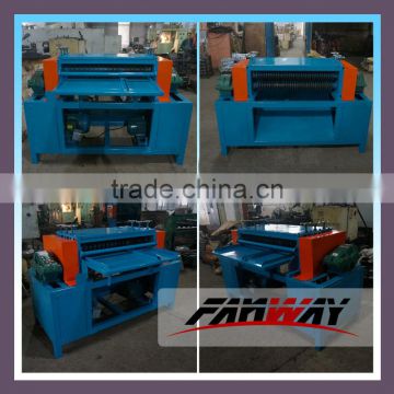 LCL shipping double layer radiator reclaiming machine