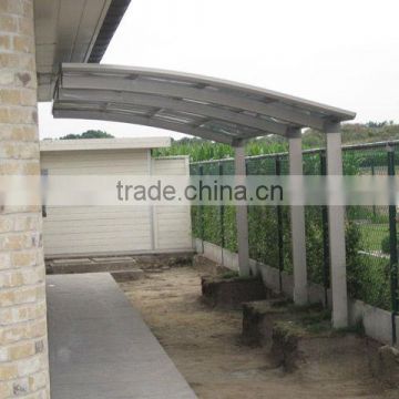 Strong and durable aluminum modern carport designs for balcony