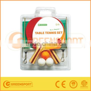 table tennis training equipment table tennis racket with stand and pole net