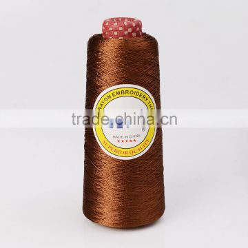 High quality soft 450d/2 100% viscose rayon embroidery thread