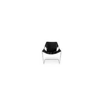 Modern Outdoor Garden Chairs / Easy Chair for Backyard and Living Room , Black and Brown