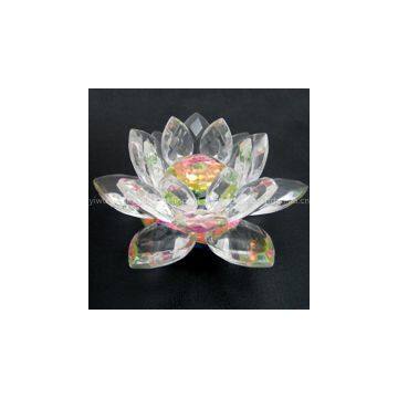 crystal lotus for wedding favor