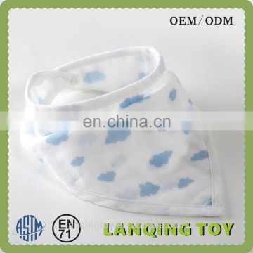 Best Factory Coton Pattern Baby Bib Sewing Rice Bib