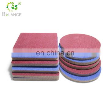 furniture rubber felt pad for chair high quality non - moving pad rea color square shape  6*0.5cm