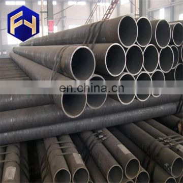 black low carbon ERW ms pipe erw steel tube