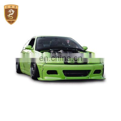 Bumper car body parts suitable for BnW 3 series E46 E36 ROCKY B style body kits