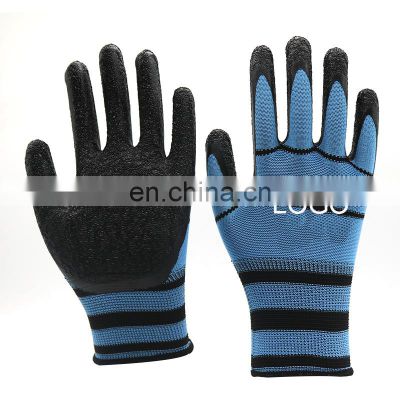 Anti Abrasion Construction Gloves Puncture Resistant Rubber Garden Working Gloves Latex Coated Labor Protective Safety Gloves