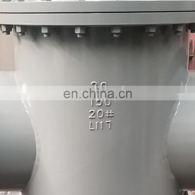 Basket strainer stainless steel carbon steel welded body flange connection