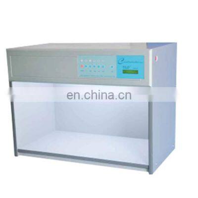 China High Quality Color Matching Box Laboratory Colorimeter Light Box Low Pricce Six Light Cabinets Manufacturer