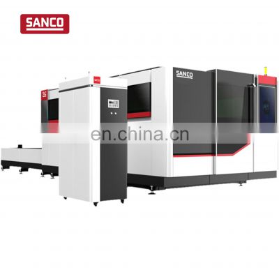 6mm Galvanized Sheet Laser Cutting Machine 3000x1500mm 4000x2000mm Fiber laser Cutting Machine 4000W Fiber Laser Cutting Machine