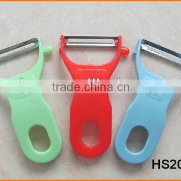 HS2036 Bright Color Plastic Handle Peeler