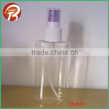 60ml oval pet plastic bottle plastic bottle with pump spray TBJCP-7