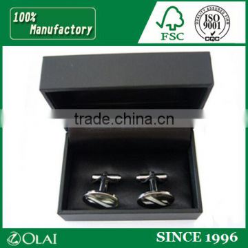 Delicate Faux Leather Gift Boxes For Cufflinks Package