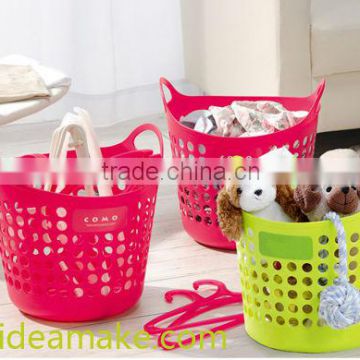 Laundry Bag Plastic Hollowed-out Design Laundry Organizer