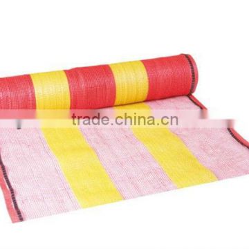 Orange/Yellow Fabric Barrier mesh