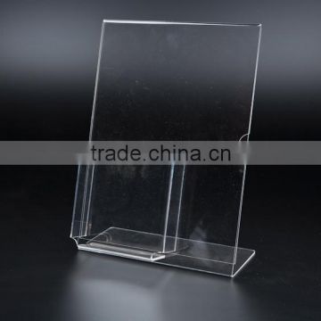clear acrylic A4 paper file certificate holder