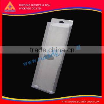 manufacture offset printed plastic packaging box for feeding bottle with hanger