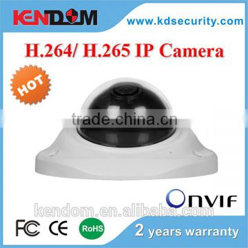 Top Network Vandal Proof Dome IP Camera with Audio Function Plus Internal POE 4Megapixel Security Camera