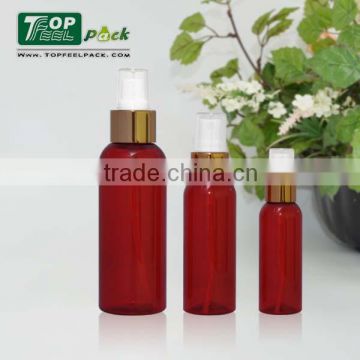 Cosmetic packaging 120ml 50ml 30ml plastic spray bottle for cleaner